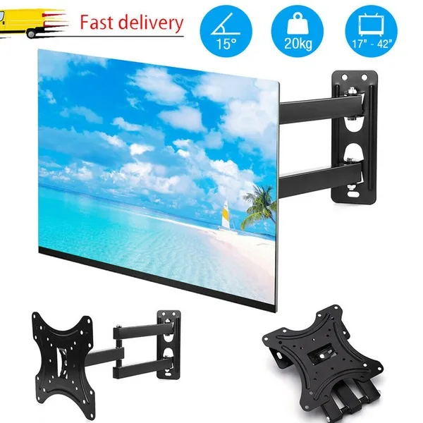 LED%20TV%20Wall%20Mount%20Moveable%20Bracket/Hanger/Swivel%20Tilt%2014%E2%80%99%E2%80%99%20to%2042"%20For%204K%20TV/Smart%20LED/LCD/LED%20TV/Monitor%20-%20Image%204