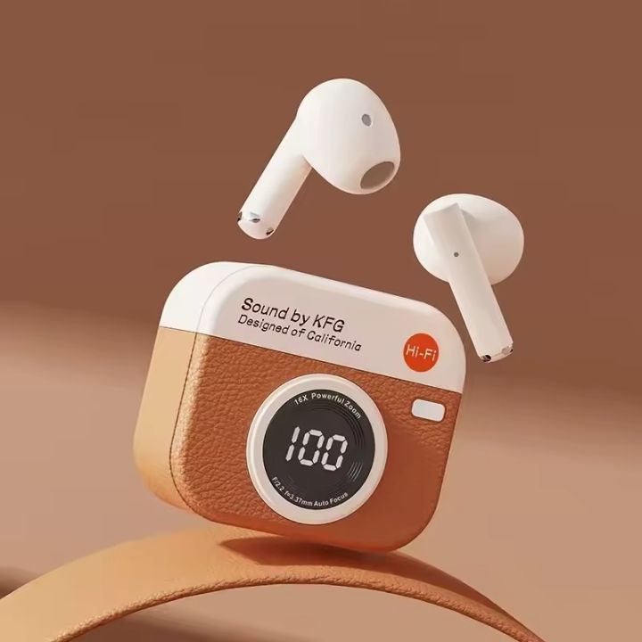 Q86%20Heartless%20Retro%20Camera%20Wireless%20Bluetooth%20Earbuds%20%E2%80%93%20Bluetooth%205.4%20Semi%20In-Ear%20Earphones%20with%20Noise%20Reduction%20-%20Image%202