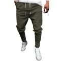 JODIMITTY Fashion Hot Selling New 2019  Summer New Fashion Casual Men's Tie With Solid Color Eight-color Pants M-5XL. 
