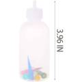 5pcs 50CC Needle Tip Applicator Cake Decorating Art Bottle Condiment Dispenser Glue Squeeze Bottle for Oil DIY Craft Painting. 