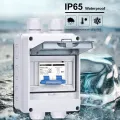 PV DC 12V 24V 500V Circuit Breaker Solar Battery Inverters 2P MCB 16A 40A 63A 100A 125A With IP65 Waterproof Box Case Enclosure. 