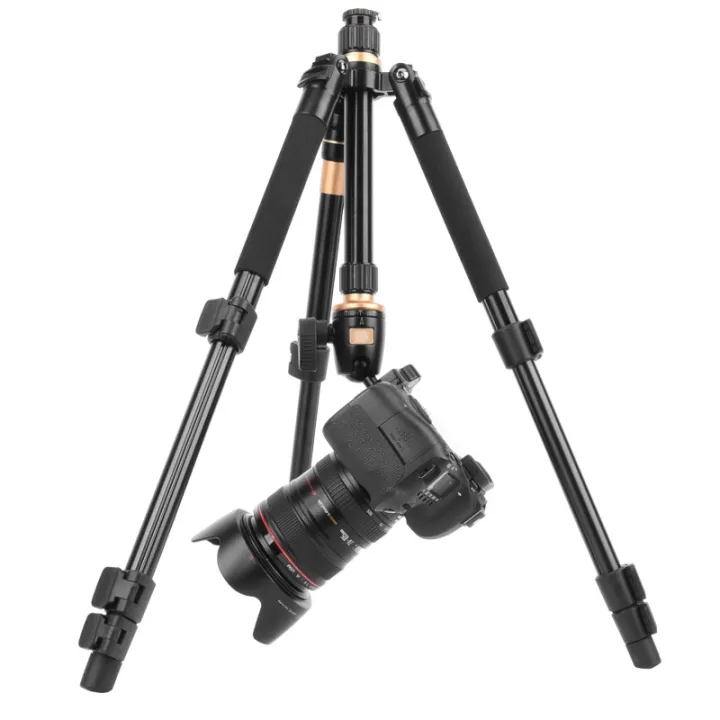 Q555%204-Section%20Folding%20Legs%20Aluminum%20Alloy%20Tripod%20Mount%20Monopod%20Holder%20with%20Ball%20Head%20-%20Image%207