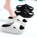 2024 Thick Platform Home Slippers Women Fashion Massage Sole Eva Indoor Slides Woman Sandals Summer Non-Slip Beach Flip Flops.