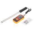 LCD Moisture Meter GM640 Portable Digital Grain Temperature for Wheat Rice Corn Bean. 