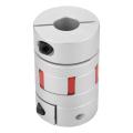 Flexible Spider Shaft Coupling OD40mm x L66mm CNC Stepper Motor Coupler Connector (15*15mm). 