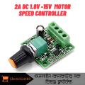 30W 2A DC 1.8V -15V PWM Motor Speed Controller Regulator Low Voltage Fan Speed Control Switch PWM. 