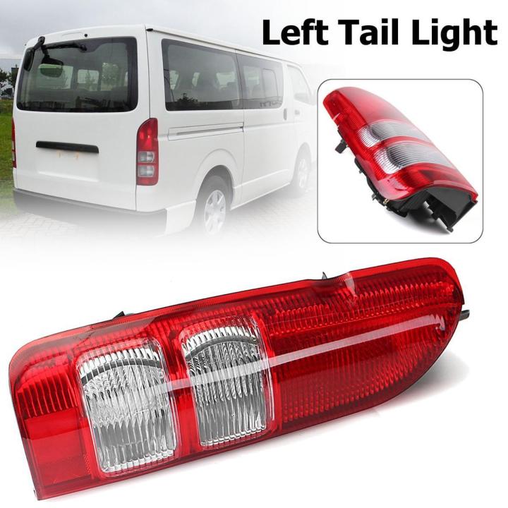 Luci Posteriori Accessori per Auto di Ricambio per Toyota per Hiace per Commuter 2005-2019 Posteriore della Lampada del Freno Luce di Segnalazione Blocchi fari Posteriori (Color : with, Dimensione