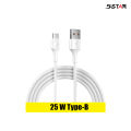 25W Fast Charging Cable – Standard USB Cable for Android & Smart Phones. 