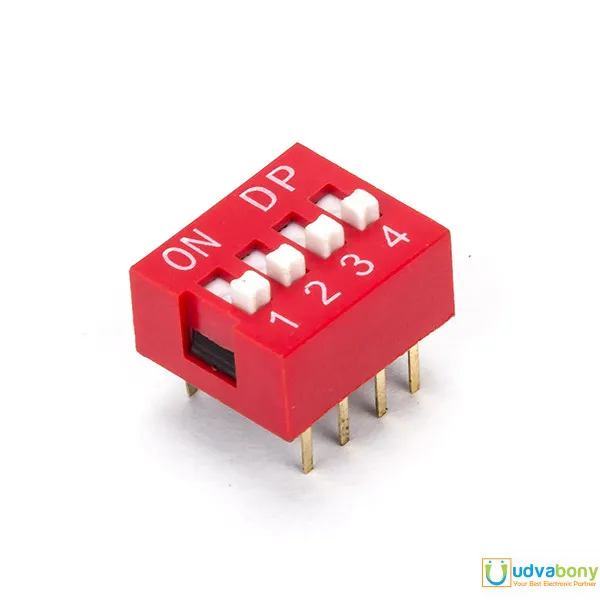 2Pcs-%20DIP%204%20Position%20DIP%20Switches%204%20Position%202.54mm%20Pitch%20Horizontal%20DIP%20Switch%20Four%20Positions%20Piano%20Type%20Dial%20DIP%20Slide%20Switch%20For%20Electronics%20Circuit%20PCB%20-%20Image%204