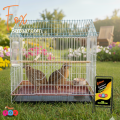 Code- 6057 - House Shape Bird Color Full metal wire cage for Foldable Pet Carrier/House  bird cage,bird accessories,bird food,bird toys,bird nest,bird harness,bird cage big size,bird feeder,bird house,bird cage decoration,bird cage big size steel,cage sm. 