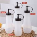 250/360ml Condiment Squeeze Bottle Sauce Squeeze Squirt Bottle For Kitchen Plastic Syrup Salad Dressing Container Food Dispenser. 