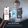 New generation automatic pop-up flip box men's 2024 new genuine pickup card bag with a premium feel wallet. 