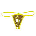 3 Pieces Mens Front Hole Underwear Panties Without Trace T-shaped Back pants Micro Thongs Underpants Lingerie From Sewing Arts / Stylish & Fashionable Seductive T-Back Panties For Mens (Red, Black, White, Blue, Golden, silver- Free Size).