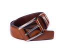 Chocolate Leather Formal Belt For Boys.