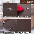 Self-Adhesive Leather Repair Tape Sofas Bag Repairing Patch Couches Driver Seat Repair Stickers Fabric Stick-on Furniture Sewing. 