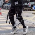Prowow Streetwear Men's Cool Pantscket Loose MenHop New Fashion Joggers Pants Trousers Men Casual Fashion Pants.