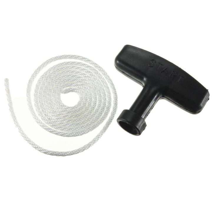 Small Engine Pull Rope Handle Universal Lawnmower Starter Pull Handle With Cord Line Rope Mower ...