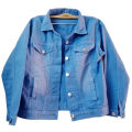 Sky Blue Denim Jackets For Women Fashion. 