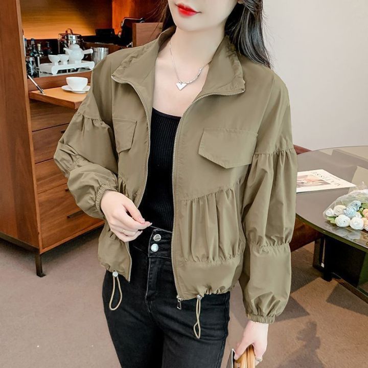 Jacket%202024%20Spring%20Fashionable%20New%20Trendy%20Loose%20Collar%20Long%20Sleeve%20Jacket%20Korean%20Style%20Slimming%20Women's%20Retro%20polo%20-%20Image%206