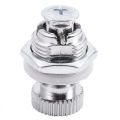 NXFDSIOZ 4X Lever Lock for Furniture, with Round Knob, External Thread 1.7 cm.
