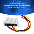DC Module with Aluminum Shell High Efficiency Voltage Converter Module 12V 24V to 5V 5A Voltage Regulator.