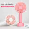 original Rechargeable Portable Mini Handheld Fan with 2500 mAh Battery and 3 Speed Options for Office Room Outdoor Household Traveling. 