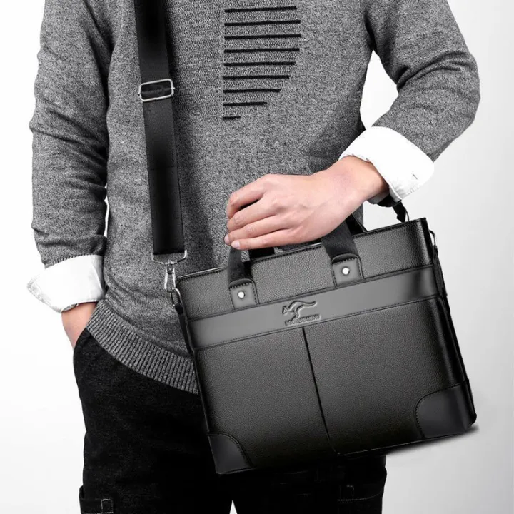 Baoding%20Baigou%20Leather%20Texture%20Men's%20Handbag,%20Business%20Bag,%20Briefcase,%20Men's%20Casual%20Crossbody%20Bag%20-%20Image%204