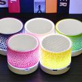 Universal Bluetooth Mini Speaker Wireless Speaker Colorful LED TF Card USB Subwoofer Portable MP3 Music Sound Column for Phones.