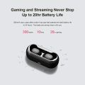 QCY T1C True Wireless Earphone 3D Stereo TWS Earbuds with Dual Mic Bluetooth 5.0 Headset HD Call Hifi Headphones APP Control.