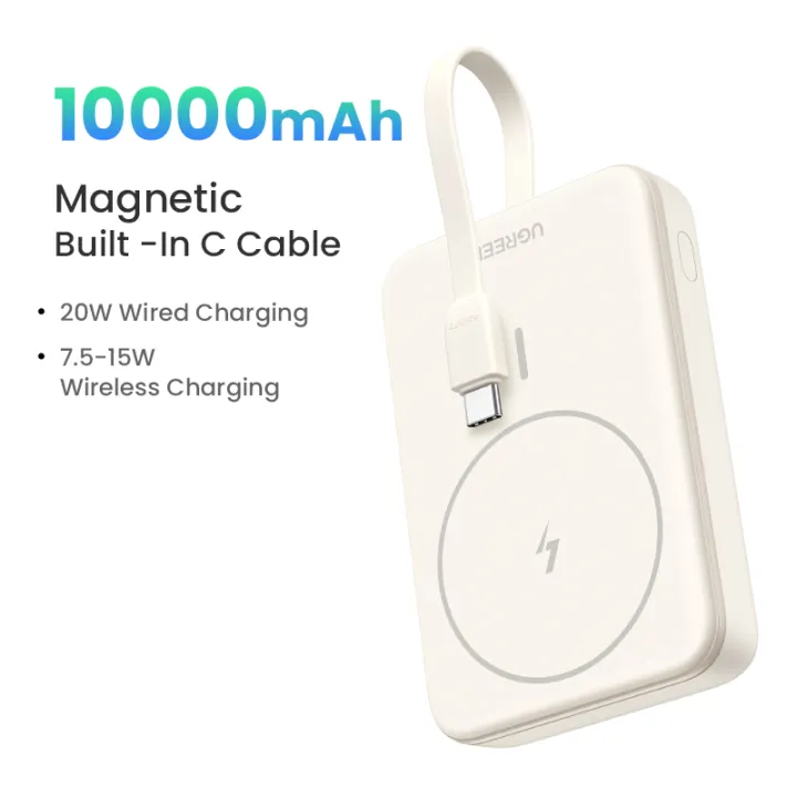 Ugreen%20PB760%20(35341)%2010000mAh%20Magnetic%20Wireless%20Power%20Bank%20-%20%20Ugreen%2010000mAh%20Magnetic%20Wireless%20Power%20Bank%20-%20Magnetic%20Built-in-%20C%20Cable%20-%2020W%20Charging%20-%20Wide%20Compatibility%20-%20Image%203