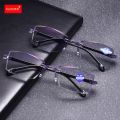 Smart Glasses with Automatic Adjustment Men Magnifying Glasses Reading Glases Women Anti-blue Light +1.0-+4.0 Eyewear. 