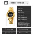 SKMEI Muslim Qibla Watch Men Adhan Alarm Clock Calendar Islamic Al Harameen Fajr Time Wristwatch For Mens.
