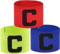 Professional Soccer Captain Armband -Football Captain Badge Multicolor. 