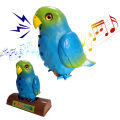 Recording Parrot Music Animal Electric Kids Toys Bird Parrot Toy Children's Gift Simulation Parrot Talking and Singing Toy. 