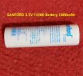 3.7V 14500 Battery SANF3000 3000mAh Battery 3.7V Battery Lithium Battery AA Battery 3.7V Rechargeable Battery For Remote Trimmer Battery.