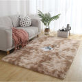 Oufeiton Tie-dye Floor Carpet Soft Fluffy Tie-dye Area Rug for Living Room Bedroom Kids Room Non-slip Washable Floor Carpet Modern Plush Design Tie Dye Rug. 