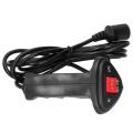 Universal Electric Winch Controller Wireless Remote Controller with 9.2 Feet Cable Suitable for Off-Road Vehicles. 