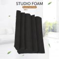 16Pcs/Set 12Pc Bass Trap Wall Foam + 4Pc Square Sound Insulation Foam. 