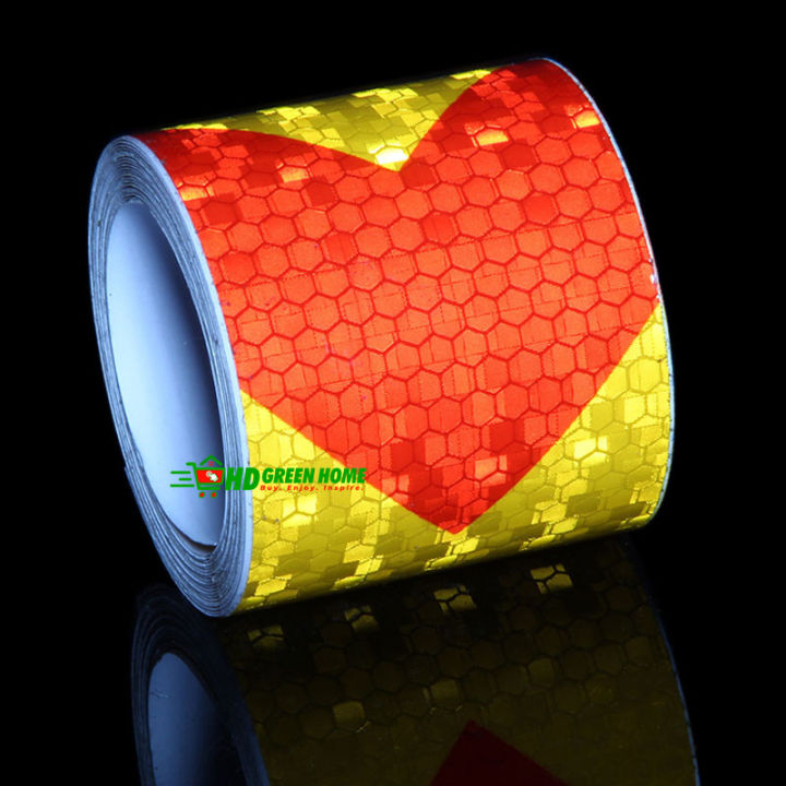 1M%20x%20Red-Gold%20Arrow%20Reflective%20Sticker%20Motorcycle%20Car%20Bumper%20Door%20Safety%20Reflective%20Tape%20-%20Image%204