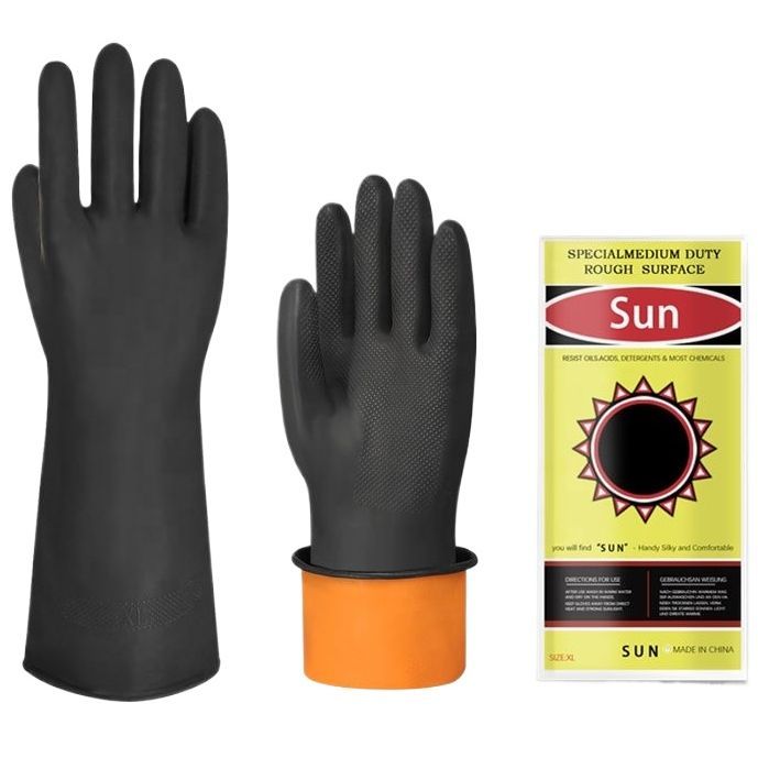 Sun Industrial Rubber Hand Gloves 1pair