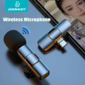 Doomhot Wireless Lapel Lavalier Portable Audio Video Recording Mic Professional Microphone For YouTube Facebook Vloggers. 