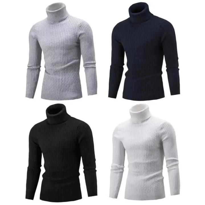 %E3%80%90New%20release%E3%80%91%20Men%20Long%20Sleeve%20Sweater%20High%20Neck%20Men's%20Winter%20Sweater%20Solid%20Color%20Long%20Sleeve%20Turtleneck%20Top%20for%20Autumn/winter%20Clothing%20High%20-%20Image%206