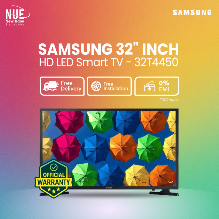 Samsung 32 Inch HD LED Smart TV (32T4450) with Free Delivery