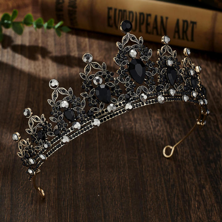 Sparkling%20tiara%20crown%20Intricate%20embellished%20Delicate%20headband%20Handcrafted%20Elegant%20Baroque%20bride%20tiaras%20for%20Wedding%20Bridal%20party%20Prom%20Pageant%20Special%20occasions%20-%20Image%208
