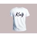 King Taiwan CVC Fabric T-Shirt For Men.