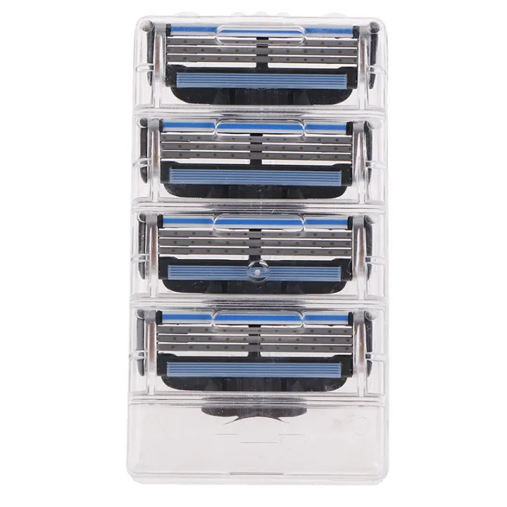 4PCS%20Mens%20Razor%20Blades%20For%20Gillette%20Fusion%203-Layer%20Refills%20Shaver%20Replacement%20-%20Image%202