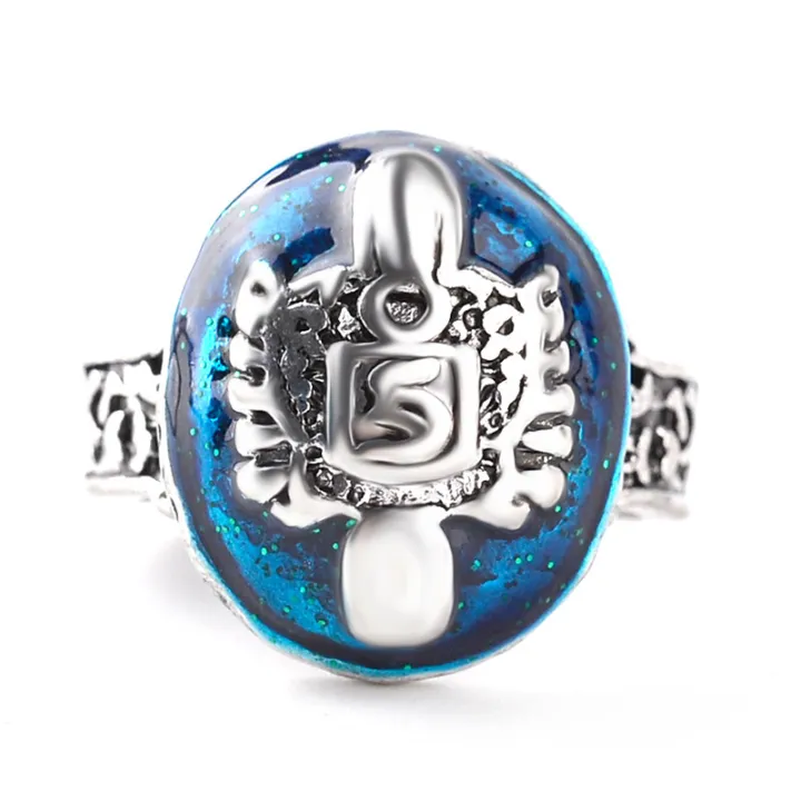Hot Vintage Damon Stefan Salvatore Sun Family Vampire Diaries Crest Rings Metal Silver Mens Rings