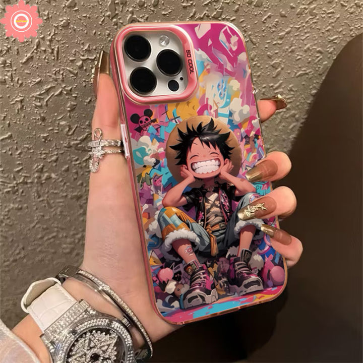 Cartoon%20Luxury%20Plated%20Metal%20Lens%20Case%20Compatible%20for%20IPhone%207Plus%2011%2013%2014%2015%2012%20Pro%20Max%20XR%207%208%2015%2014%20Plus%20X%20XS%20Max%20SE%202020%20Trend%20Brand%20Happy%20Cool%20Cartoon%20Luffy%20One%20Piece%20Soft%20Case%20-%20Image%204