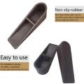 Rubber Door Stopper Brown Door Stopper 2-Pack Durable Rubber Door Stop Brown Door Stop Door Stopper Door Stop Door Stoppers.