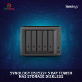 Synology DS1522+ 5 Bay Tower NAS Storage_Diskless || Transform Your Storage Experience with the Synology DS1522+. 